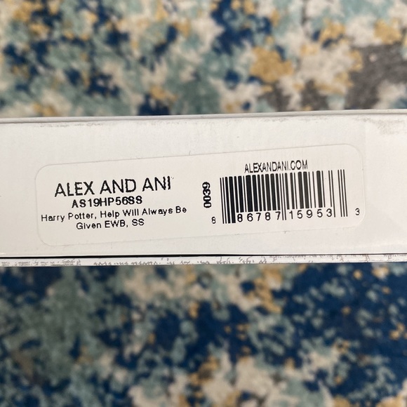 Alex and Ani Harry Potter Help Will Always Be Given bracelet NWT - Picture 3 of 6